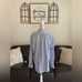 Ralph Lauren Classic Fit Navy Blue Pinstriped Button Down Shirt Size XL Classic