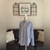 Ralph Lauren Classic Fit Navy Blue Pinstriped Button Down Shirt Size XL Classic