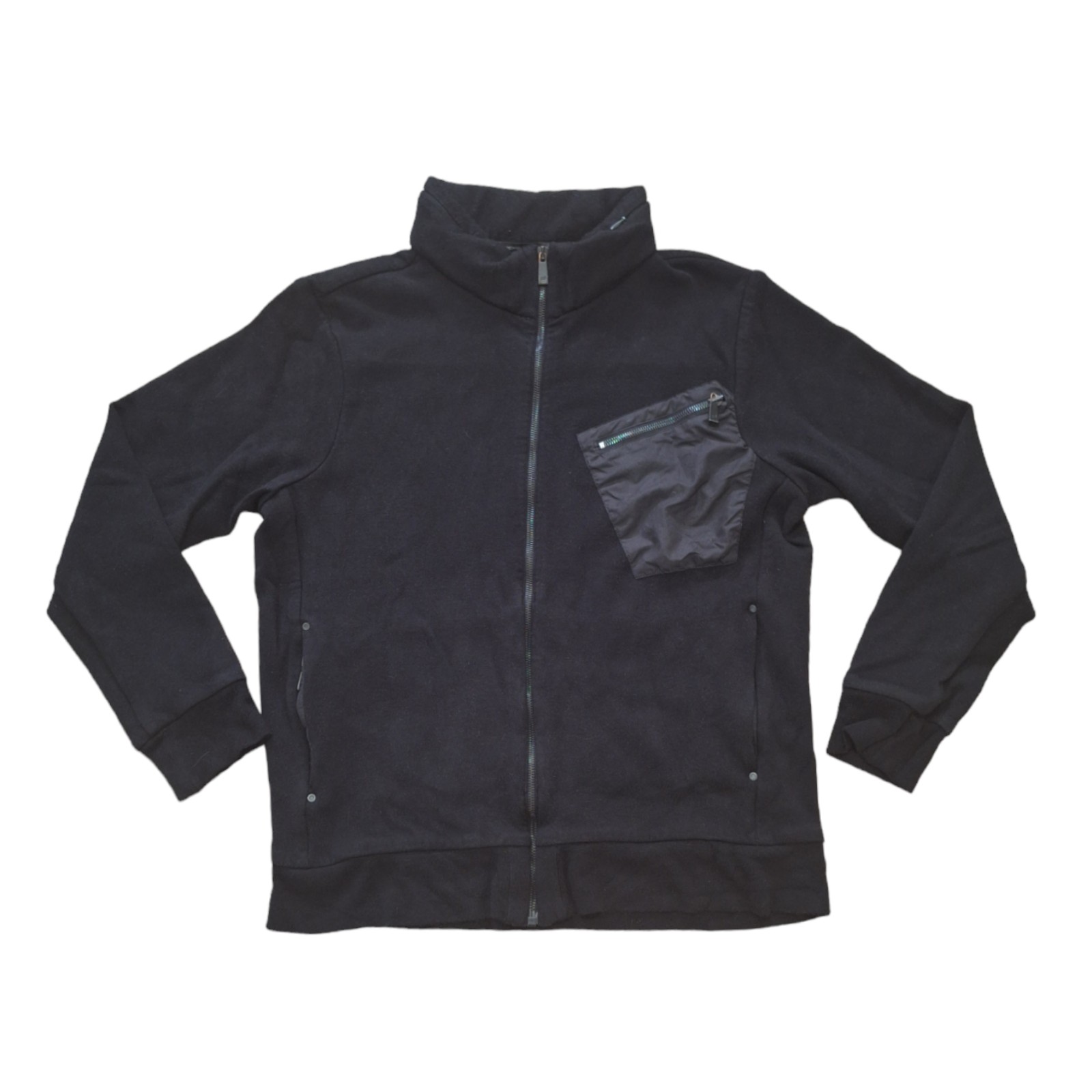 Porsche Design Full Zip Sweatshirt Jacket, Black, Size 2XL
