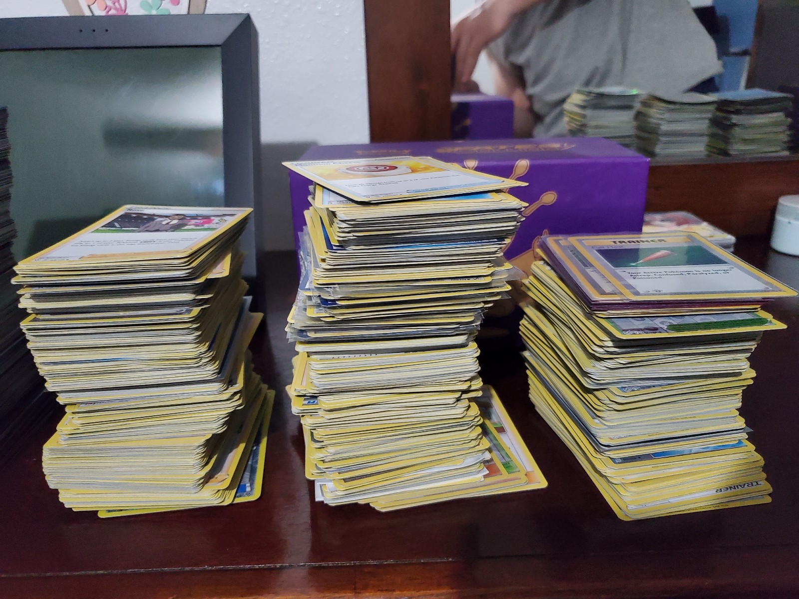 Pokémon trainer cards (7 pounds of trainer cards)