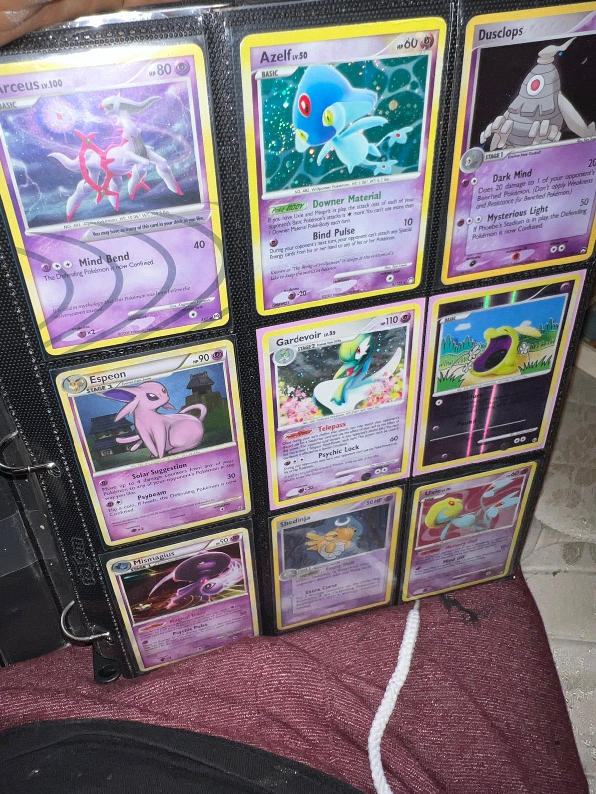 holo and reverse holo old pokémon cards