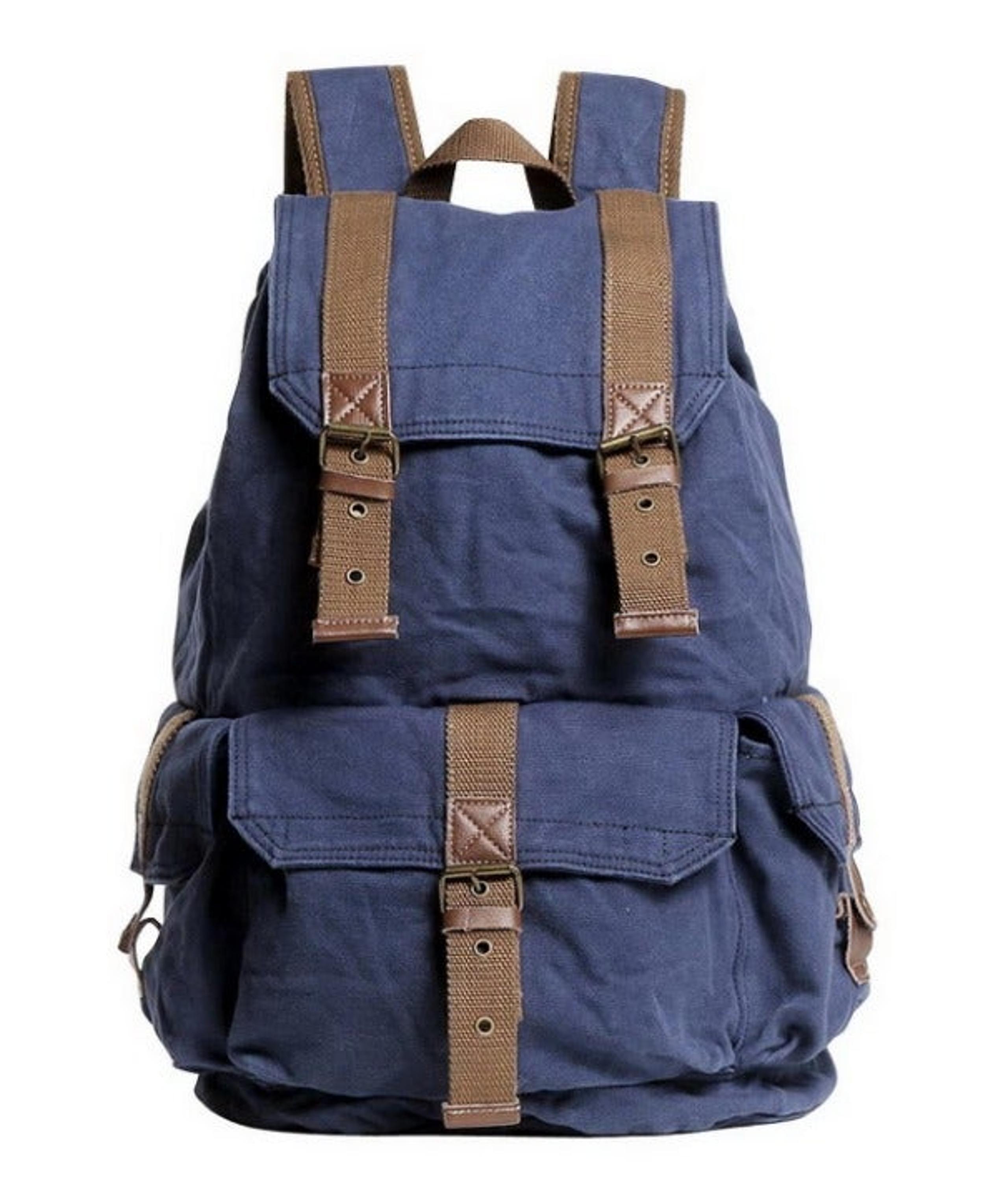 20" Sport Washed Canvas Backpack C04BLU