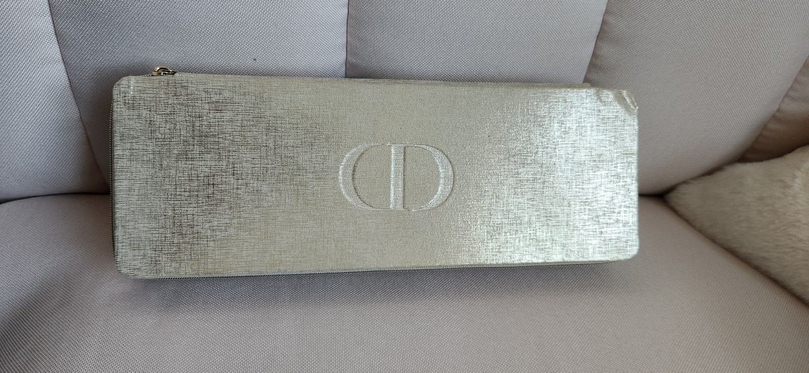 Dior Prestige Gold Cosmetic Makeup Hard Case Jewelry Storage Makeup Box VIP Gift