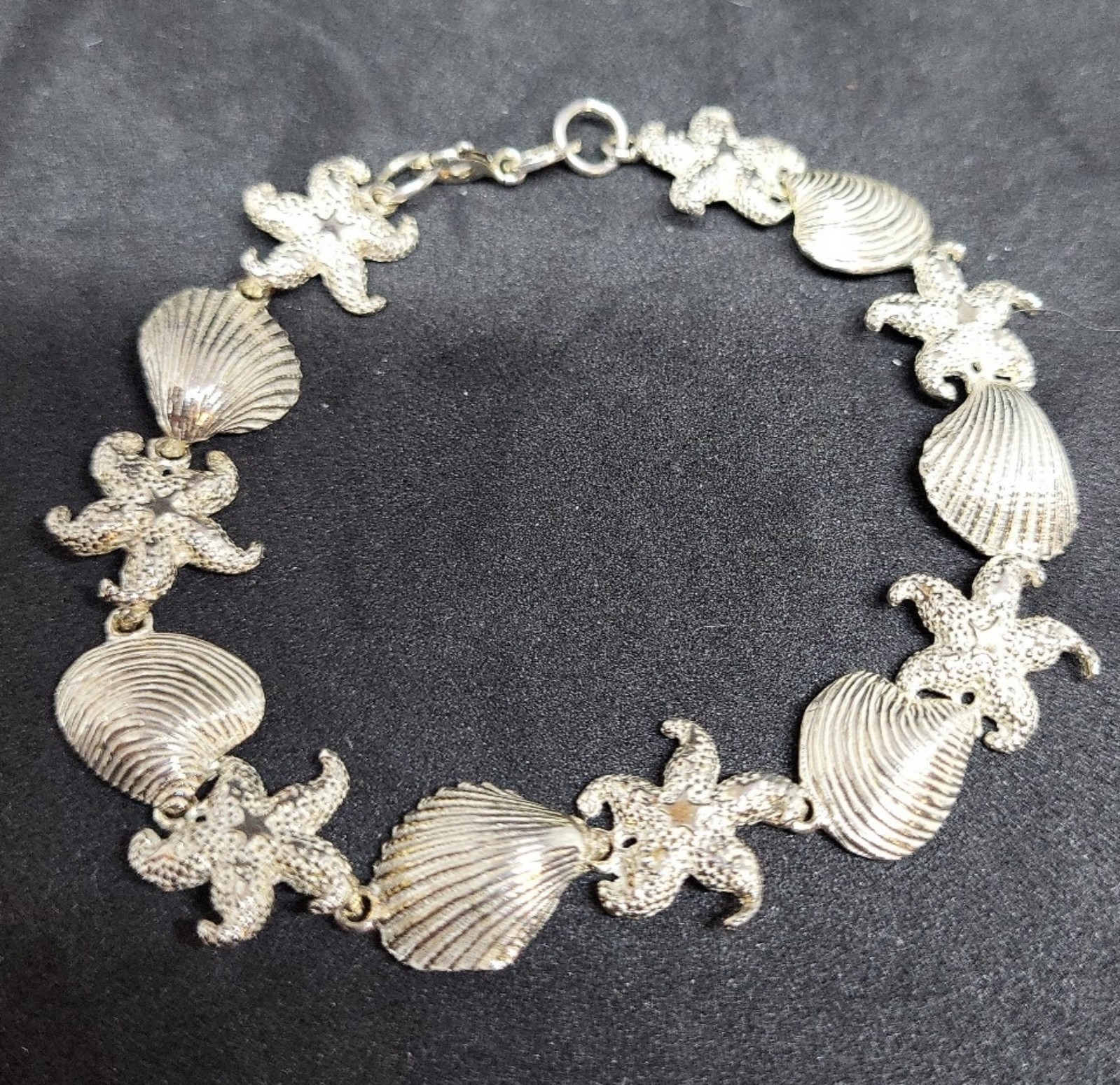 925 seashell beautiful bracelet
