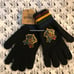 Wizarding World of Harry Potter UNISEX Hogwarts Crest School Knitted Gloves NWT