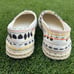 TOMS Alpargata Rope Espadrille Flat Womens 10 Natural Woven Boho Embroidered