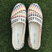 TOMS Alpargata Rope Espadrille Flat Womens 10 Natural Woven Boho Embroidered