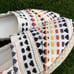 TOMS Alpargata Rope Espadrille Flat Womens 10 Natural Woven Boho Embroidered