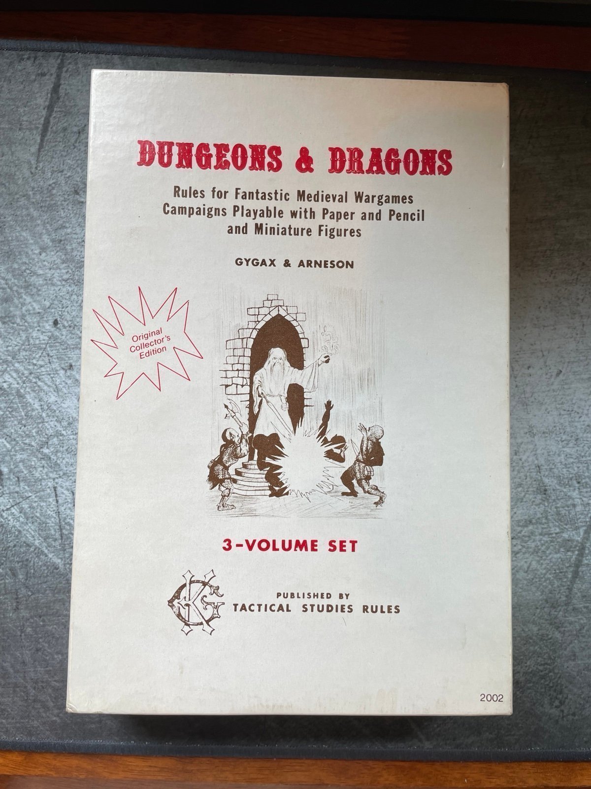 RARE 1974 Dungeons & Dragons Collectors Edition