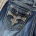 mens Rock Revival jeans Teal Blue 8 size 40
