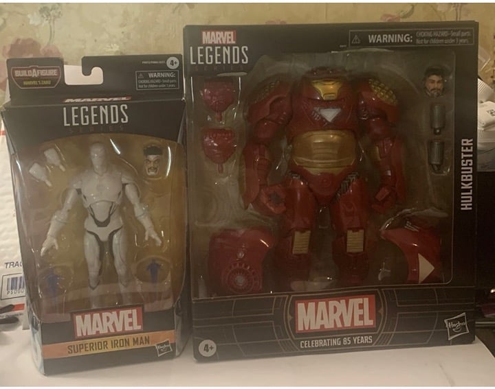 Iron Man 8 Figure Lot including Hulkbuster Secret Wars Ironman ,Ironman Model 20