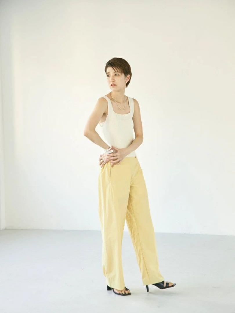 TODAYFUL / トゥデイフル】Square Knit Tanktop（ニット