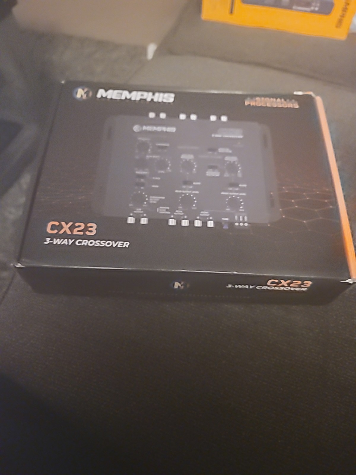 Memphis audio 3 way electronic crossover with remote level control cx23