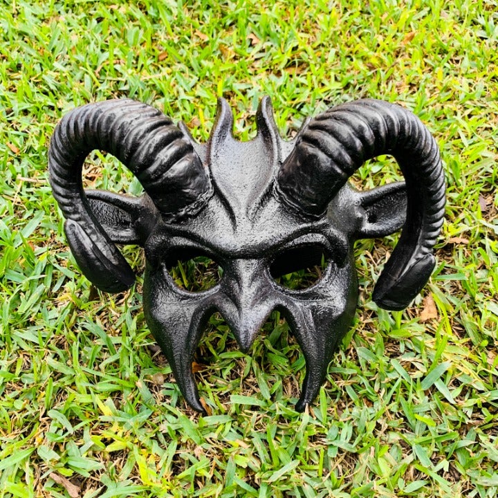 Black Devil Textured Face Mask #1731