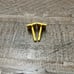 Vintage Chanel Gold tone cuff links