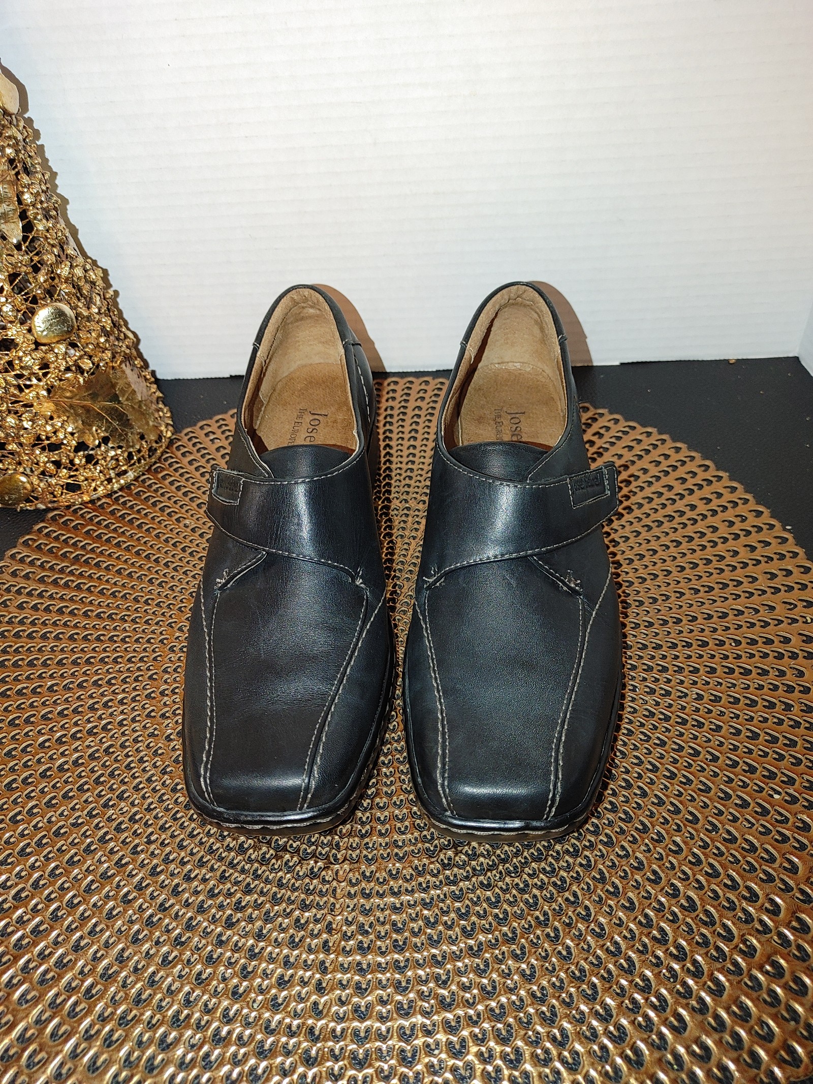 Josef Seibel Leather Slip Ons Size 6