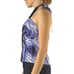 Bebe Tie Dye Sleeveless Silk Halter Top