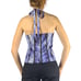 Bebe Tie Dye Sleeveless Silk Halter Top