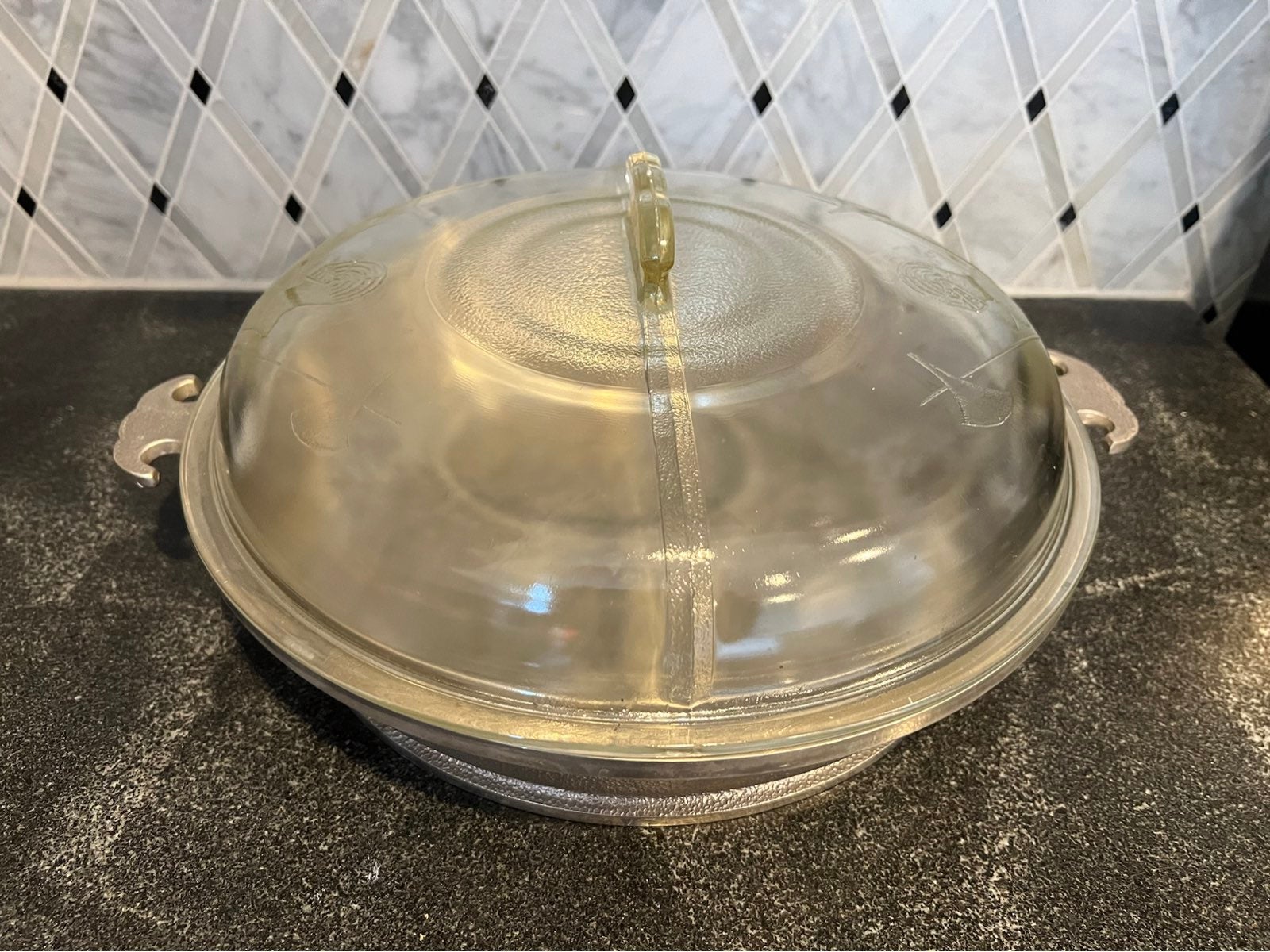 Vintage Guardian Service Aluminum Covered Casserole Dish