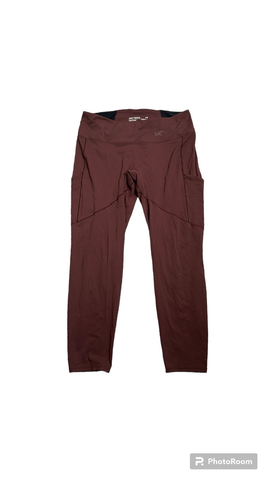 Arcteryx women femmes brown leggings size large