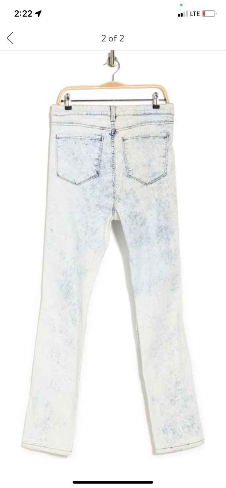 MONFRÈRE Greyson Skinny Fit Jeans 33