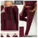VS PINK Lounge fleece Jogger campus cowl neck pullover