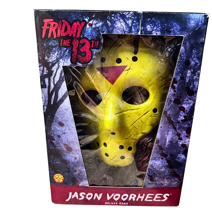 Rare Rubie's DLX Jason Mask - Friday the 13th Deluxe Edition - New in Box