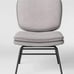 Fletcher Slipper Chair with Black Metal