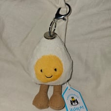 Jellycat Amuseables Happy Boiled Egg Bag Charm