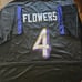 Custom Sewn RAVENS Jersey 3XL Flowers