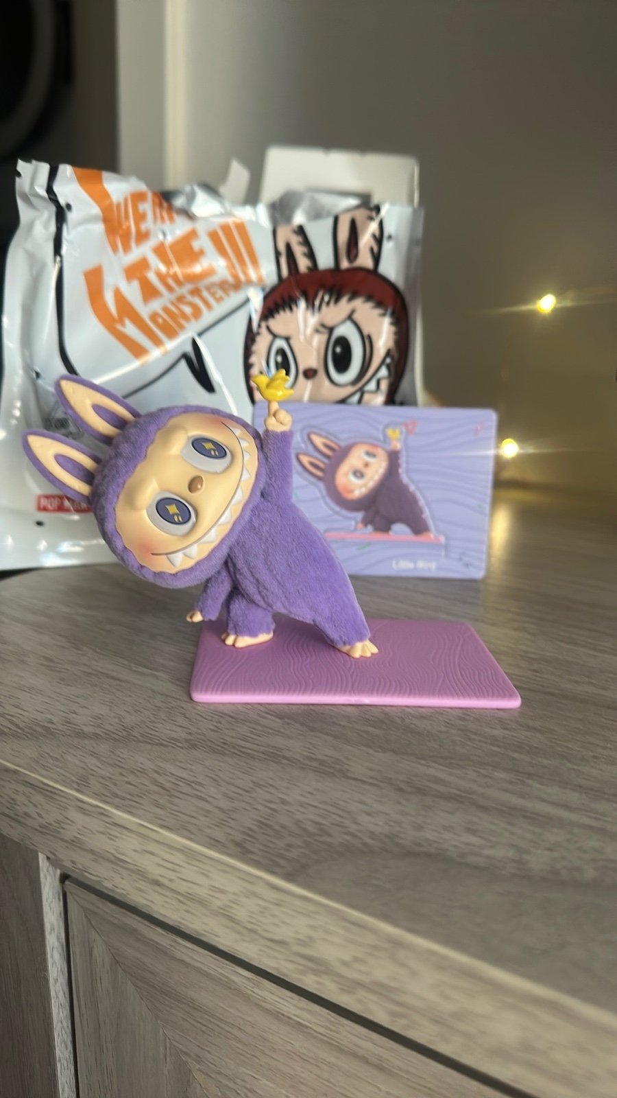 Monsters Lazy Yoga Figure Little Bird