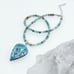 Abalone Pendant Necklace Jewelry Lot Solid Sterling 925 Amazonite Turquoise New