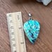 Abalone Pendant Necklace Jewelry Lot Solid Sterling 925 Amazonite Turquoise New