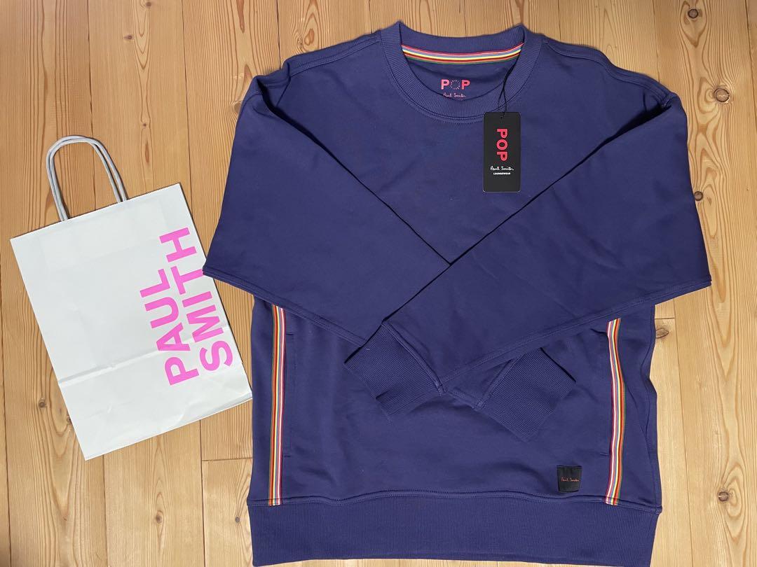 ★Paul Smith★ Happy Sweatshirt Purple M2R958XEK2116953 What is the 