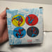 Lot Of 4 Spider-Man 2019 Print Ceramic Drink Coasters