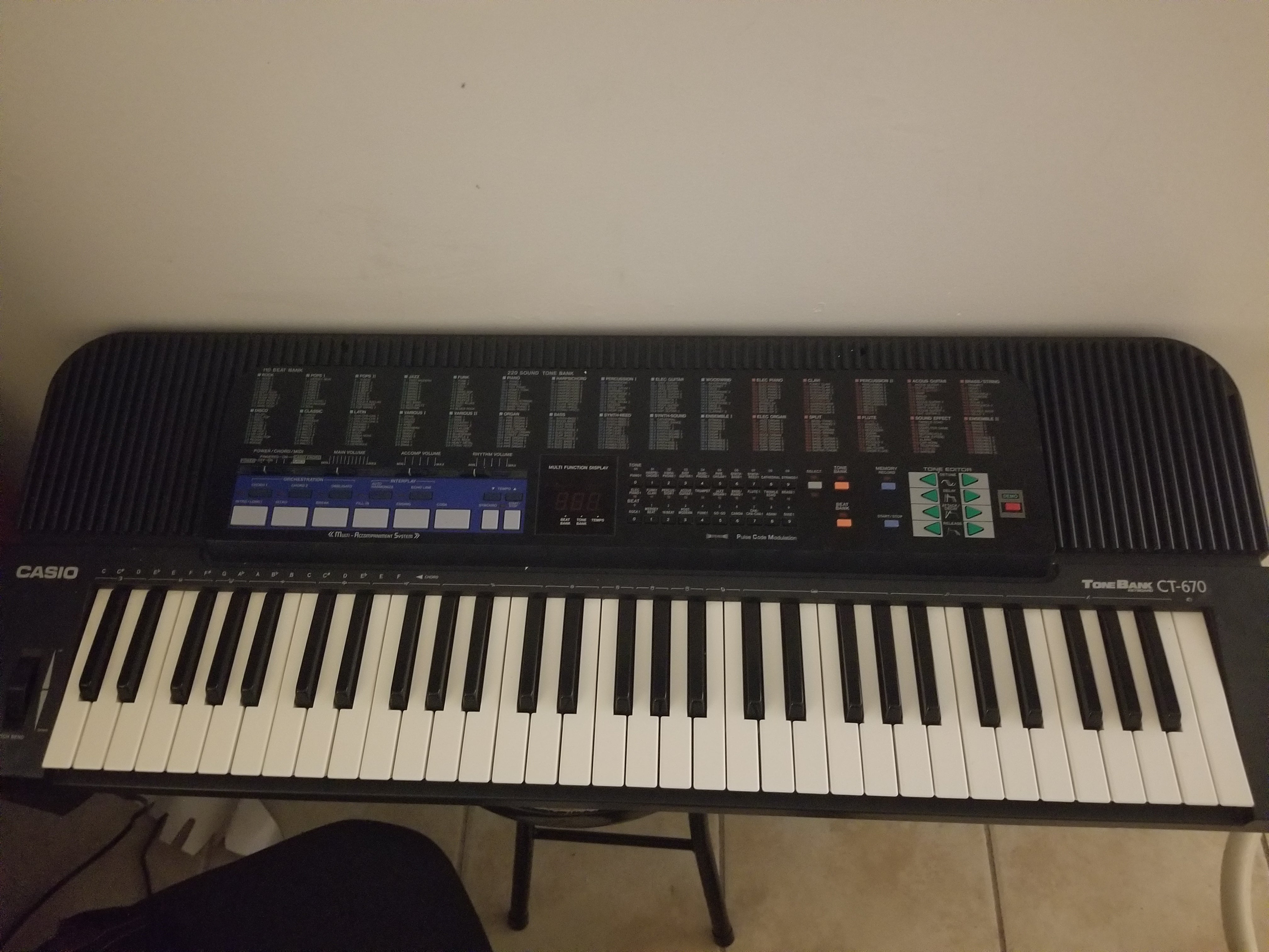 Casio keyboard