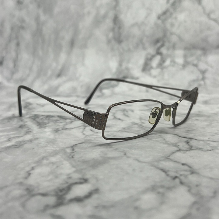 Versace Eyeglasses Frames MOD.1117-B 1013 Shiny Brown Crystals 51-17-135