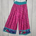 VTG 80s Designer Jeanne Marc 100% Cotton Polka Dot Gaucho Pants, size Small