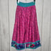 VTG 80s Designer Jeanne Marc 100% Cotton Polka Dot Gaucho Pants, size Small