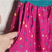 VTG 80s Designer Jeanne Marc 100% Cotton Polka Dot Gaucho Pants, size Small