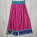 VTG 80s Designer Jeanne Marc 100% Cotton Polka Dot Gaucho Pants, size Small