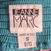 VTG 80s Designer Jeanne Marc 100% Cotton Polka Dot Gaucho Pants, size Small