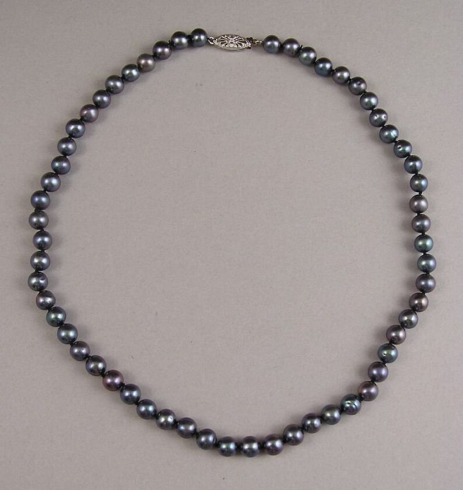 Black Pearl Necklace