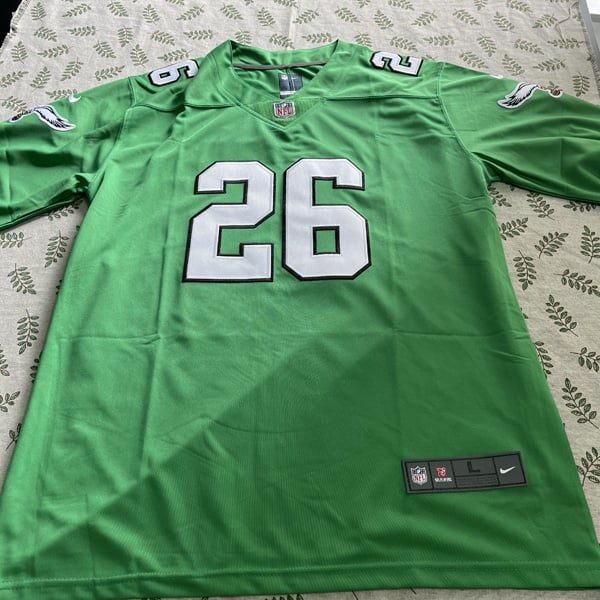 NFL Philadelphia Eagles #26 Green Jersey - Saquon Barkley