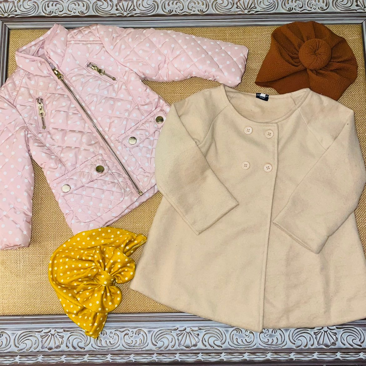 Size 12M Baby girl Coat bundle