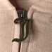 Juicy Couture Y2K Style Baby Pink XL Zip Front Cozy Knit Rhinestone Hoodie
