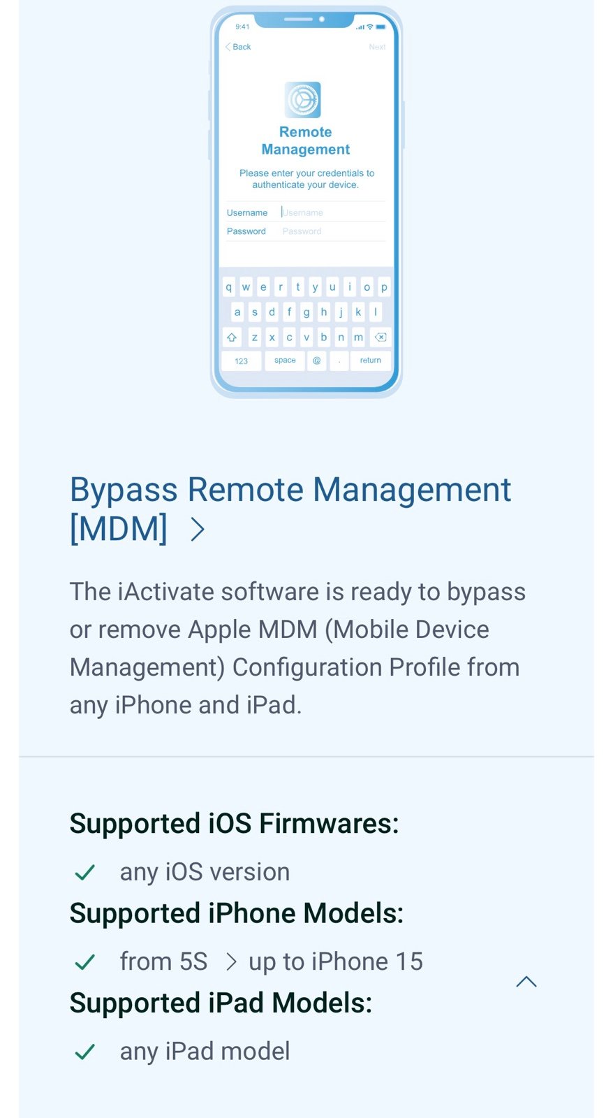 iCloud Removal