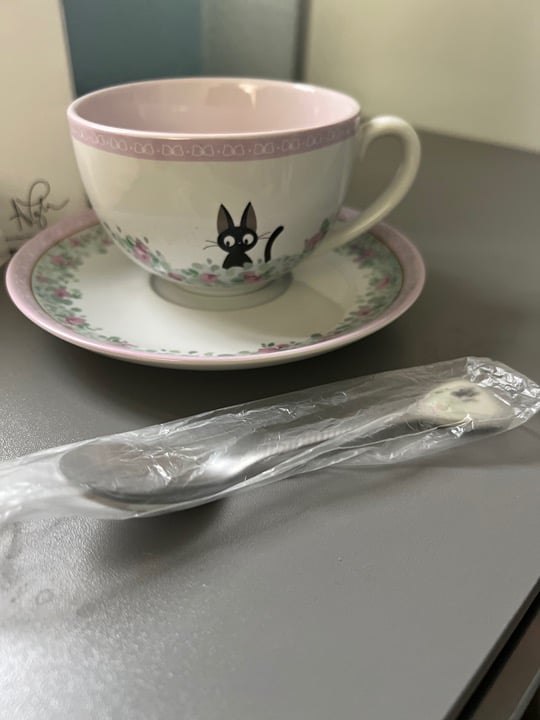 Kiki’s delivery service teacup and saucer set