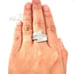 10k WG Diamonds Ring