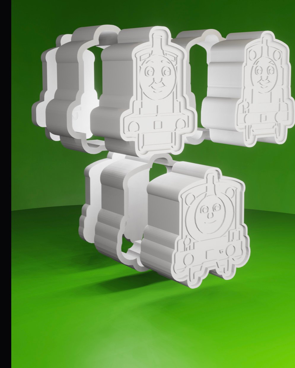 THOMAS AND HIS FRIENDS BATH BOMB molds 12717
